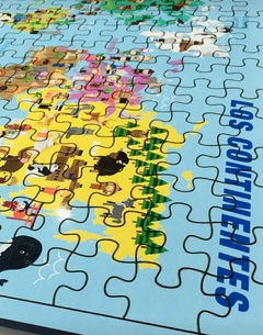 PUZZLE XL LOS CONTINENTES - comprar online