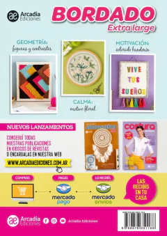 REVISTA BORDADO EXTRA LARGE 3 PARA DECOAGUJA - comprar online