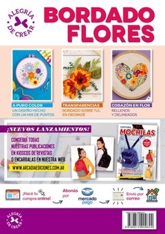 REVISTA BORDADO FLORES PARA BORDADO TRADICIONAL - comprar online