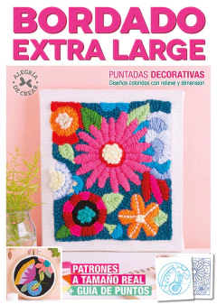 REVISTA BORDADO EXTRA LARGE 6 - PUNTADAS DECORATIVAS