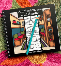 LIBRO PARA PINTAR - ILUSTRACIONES DE AMBIENTES - tienda online