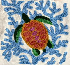 TELA LISTA PARA BORDAR DISEÑO TORTUGA en internet