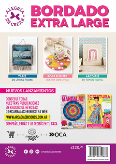 REVISTA BORDADO EXTRA LARGE 4 PARA DECOAGUJA - comprar online