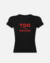 Remera TOO BLESSED TO BE STRESSED (estampa roja) - comprar online