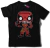 Remera venom MARVEL EFECTO BORDADO T783