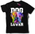 Remera DOG LOVER PERRO BULLDOG INGLES AMANTE T43