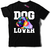 Remera DOG LOVER PERRO BOXER AMANTE T44 - comprar online