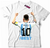 Remera Lionel Messi 10 Diez Espalda The Best Argentina 9 - Digital Stamp Tienda de Remeras Dtg print