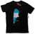 Remera Argentina Mapa CA10