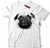 Remera Perro Pug Chino CA24 - Digital Stamp Tienda de Remeras Dtg print