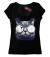 Remera Gato Anteojos Reflejo Chica Sexy CA134 - comprar online