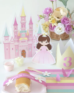 Kit digital para mesa posta - Princesa na internet