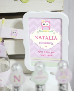 Kit digital + Convite virtual - Festa Corujinha na internet