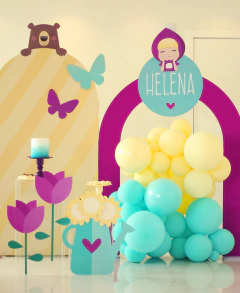 Kit digital - Festa Masha