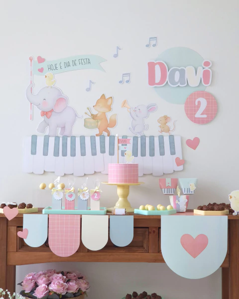 Kit digital - Festa Banda de Bichinhos (Completo) - comprar online