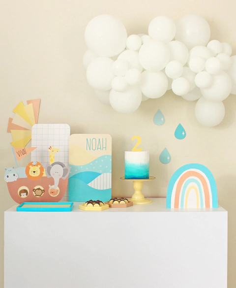 Kit digital - Festa Arca de Noé (Mini table)