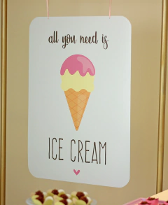 Kit digital - Festa Sorveteria - www.joyinthebox.com.br