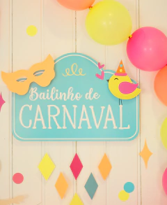 Kit digital - Festa Bailinho de Carnaval na internet