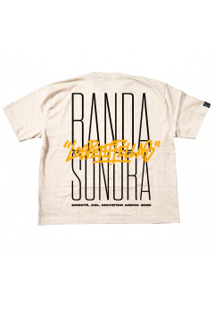 BANDA SONORA TSHIRT CREMA - comprar online