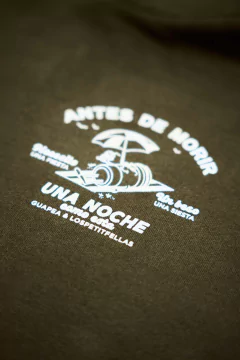 ANTES DE MORIR OVERSIZED HOODIE VERDE en internet
