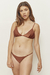 Top Bikini Vincenza Chocolate - comprar online