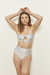 Top Bikini Albertina Cromo - comprar online