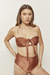 Top Bikini Albertina Chocolate - comprar online