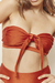 Top Bikini Albertina Paprika - comprar online