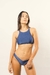 Top Bikini Leni Blue - comprar online