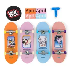 Tech Deck Patineta Para Dedos April x4 - buy online