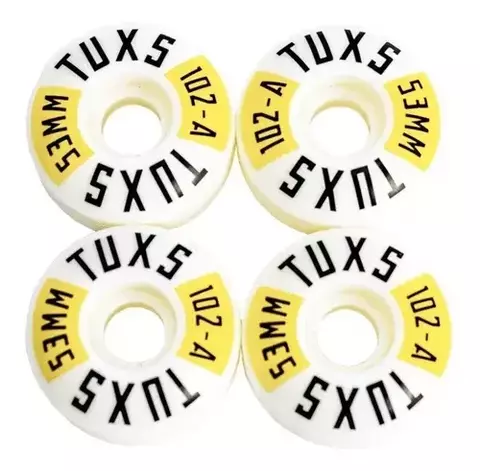 Ruedas Skate Tuxs 53mm 102A Street - comprar online