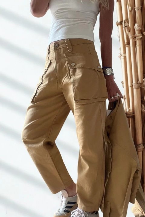 Pantalón Karme Camel St. Marie - comprar online