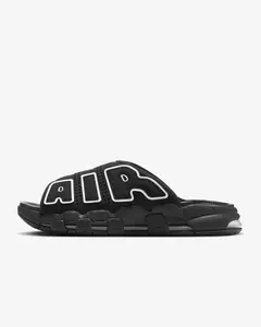 Nike Air More Uptempo 'Black/white' - Slide