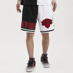 Pro Standard New York Knicks Split Drop Knit Shorts