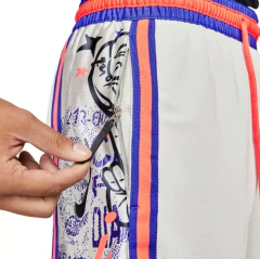 Nike DNA Exploration Print Cream Basketball Shorts - tienda online