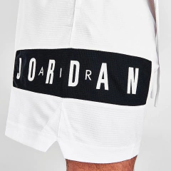 AIR JORDAN DRI-FIT MESH GRAPHIC SHORTS "WHITE" - L - LoDeJim