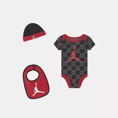 Air Jordan Bodysuit, Hat and Bib 3-PC Box Set - comprar online