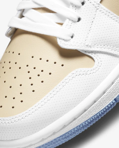 Women's Air Jordan 1 Mid “Sesame” Perforated Leathers - comprar online