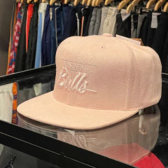 MITCHELL AND NESS MICRO SUEDE SNAPBACK CHICAGO BULLS