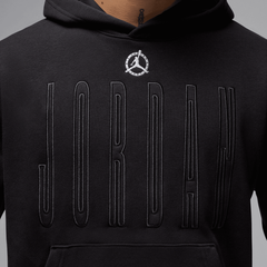 Jordan Brooklyn Fleece Pullover 84 Olympics Black - LoDeJim