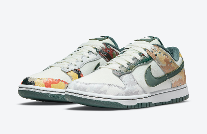 Nike Dunk Low Se 'Multi Camo' Sail thumbnail 2