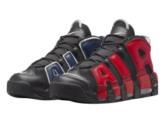 Nike Air More Uptempo Black Blue Red en internet