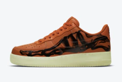 Nike Air Force 1 ’07 “Skeleton” Orange - Men's