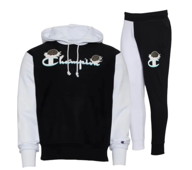 Conjunto Champion X Oreo Reverse Weave Hoodie + Pants thumbnail 2