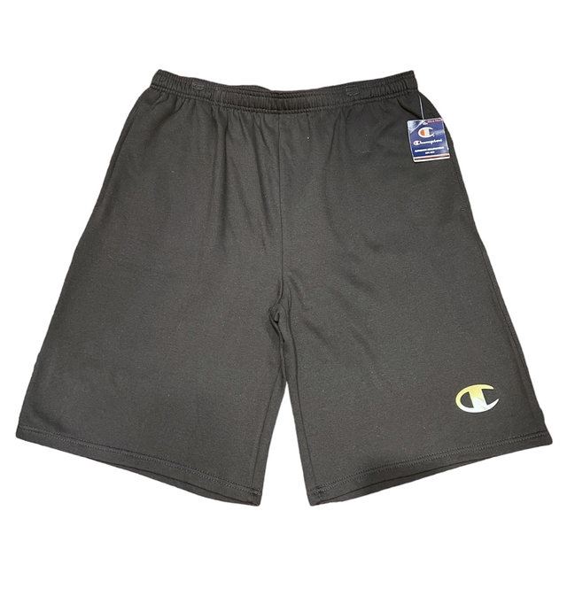 Champion Men 1XL Big & Tall Fleece Lined Black Sweat Shorts Athletic thumbnail 2