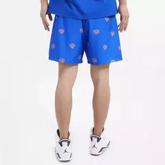 Pro Standard New York Knicks Mini Logo Woven Shorts - LoDeJim