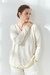 Sweater "Classic Style" en Algodon/Viscosa. Marfil. en internet