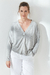Cardigan "Summer Style" en Algodon/ viscosa. Gris. en internet