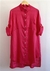 Camisola Larga en puro Lino color Fucsia. Talle U.