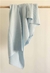 Manta tipo Chal en Merino con Cashmere Celeste.